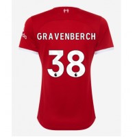 Dámy Fotbalový dres Liverpool Ryan Gravenberch #38 2023-24 Domácí Krátký Rukáv